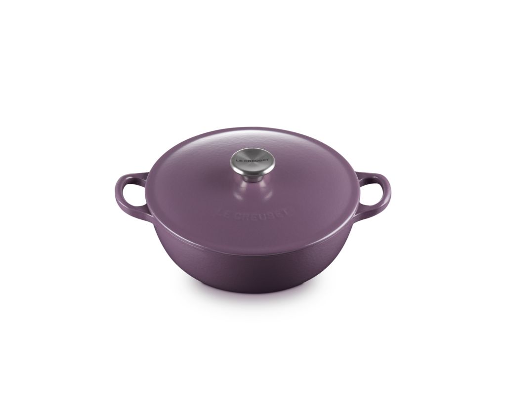琺瑯鑄鐵深炒鍋 22厘米 Amethyst